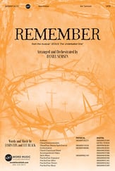 Remember SATB choral sheet music cover